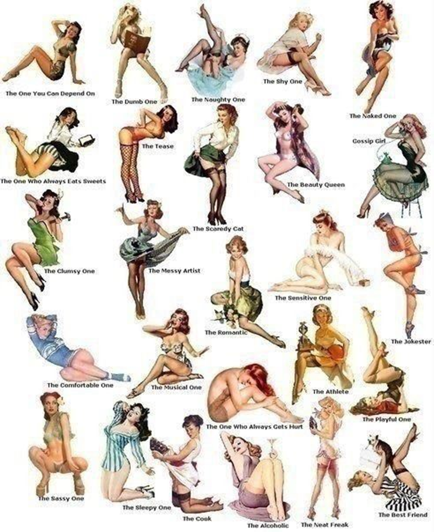 Pin-up style in pictures - NSFW, Pin up, Style, Longpost