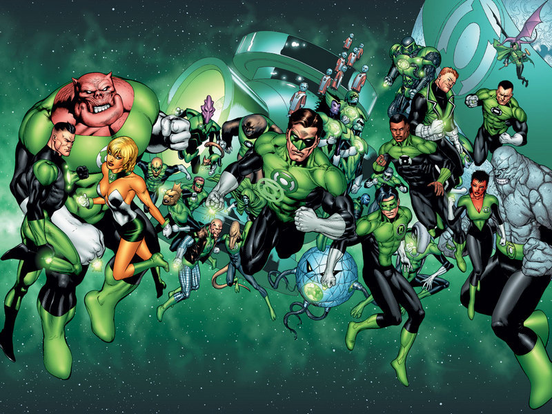 Superhero Facts: Green Lantern Rules - My, Superheroes, Dc comics, Green light, Green Lantern Corps, Comics-Canon, Longpost