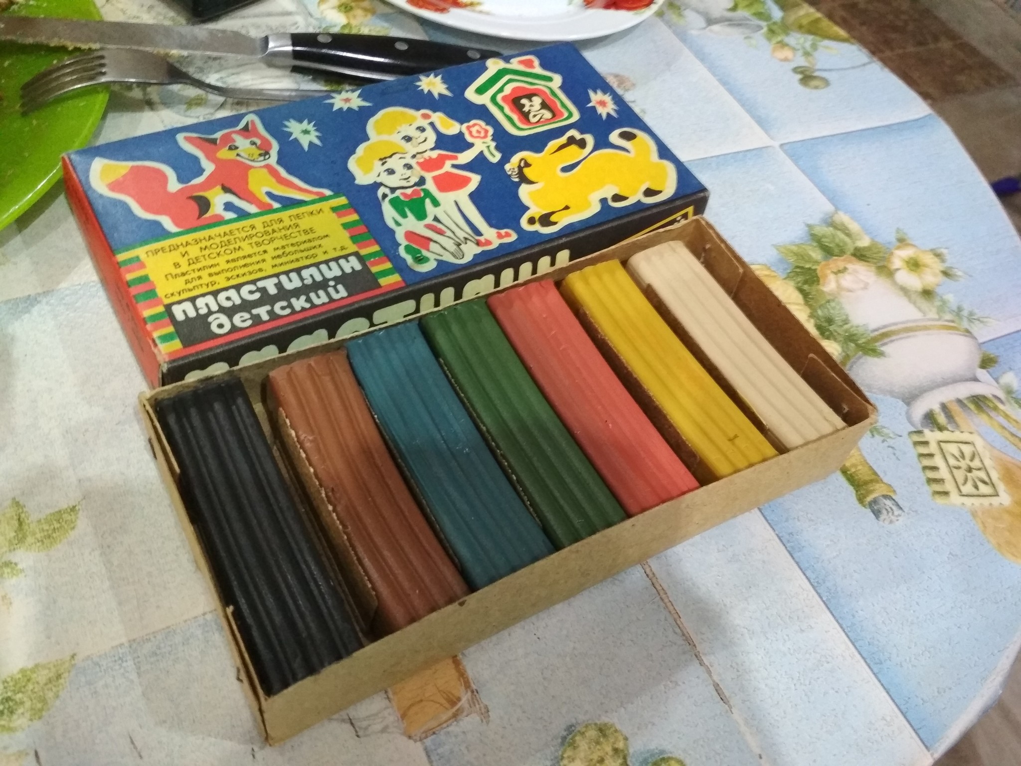 Does anyone remember this kind of plasticine? - My, Plasticine, Saved, Childhood, Longpost