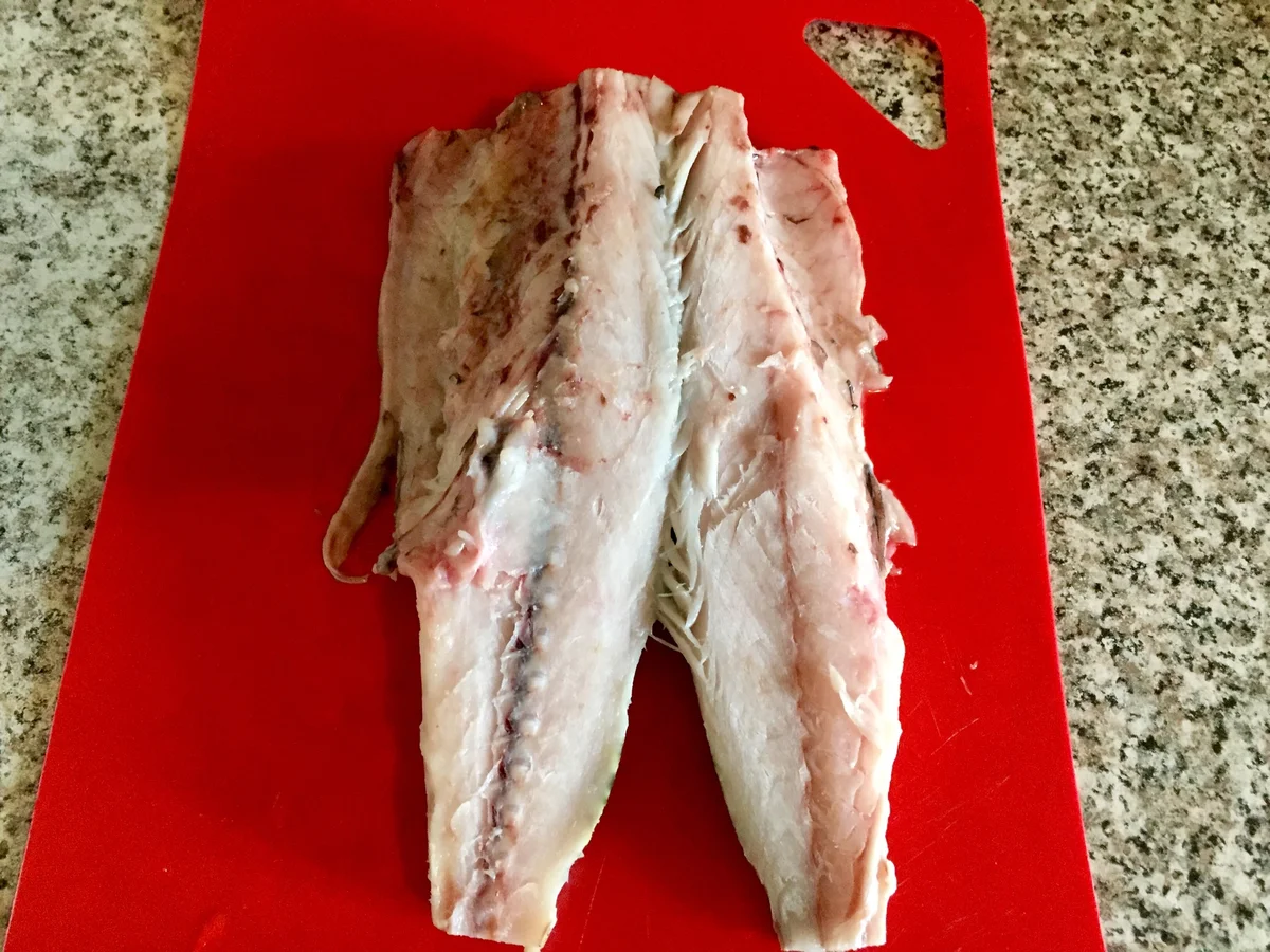 Marinated mackerel - My, Cooking, A fish, Longpost, Recipe, Food