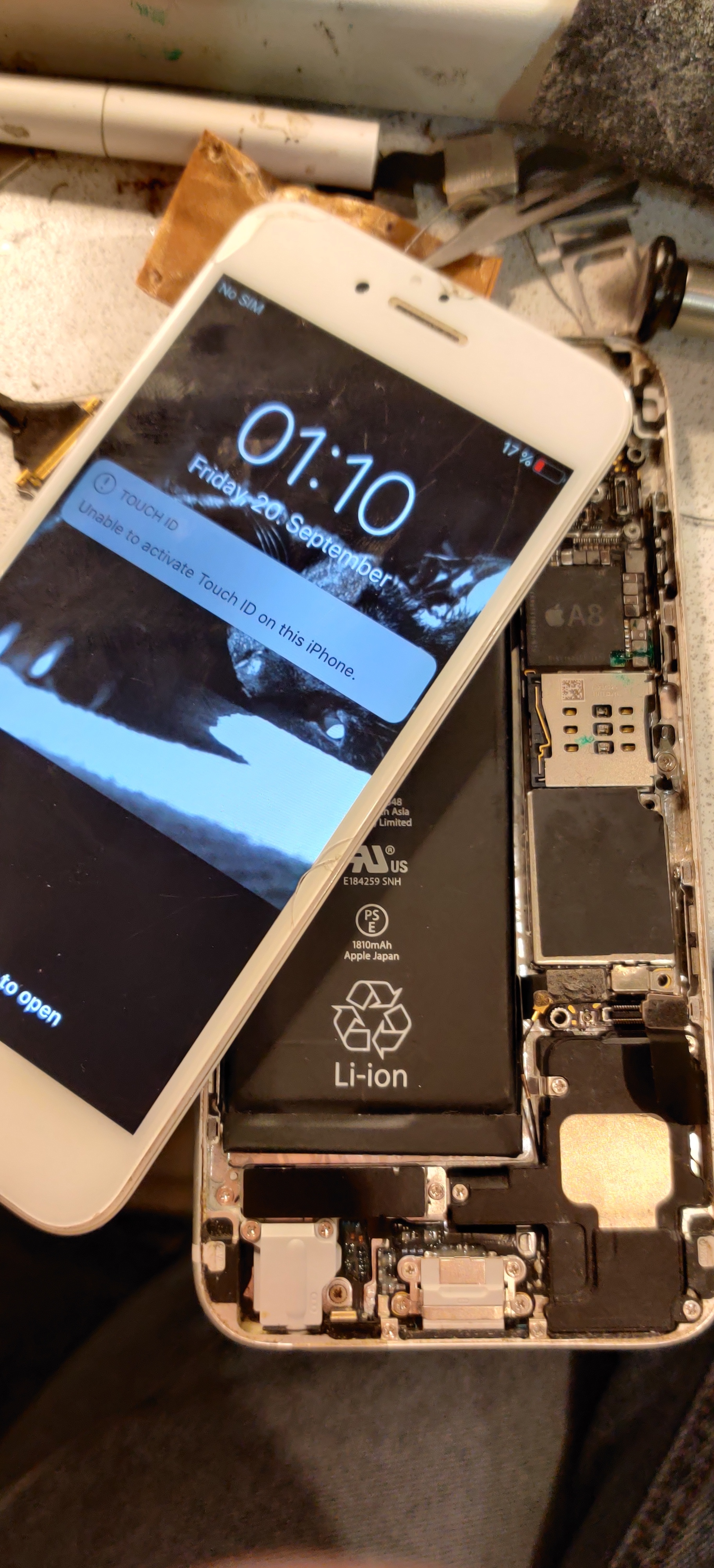 iPhone 6 error 9 - My, Repair iPhone, Error, iPhone, Tablet repair, Longpost