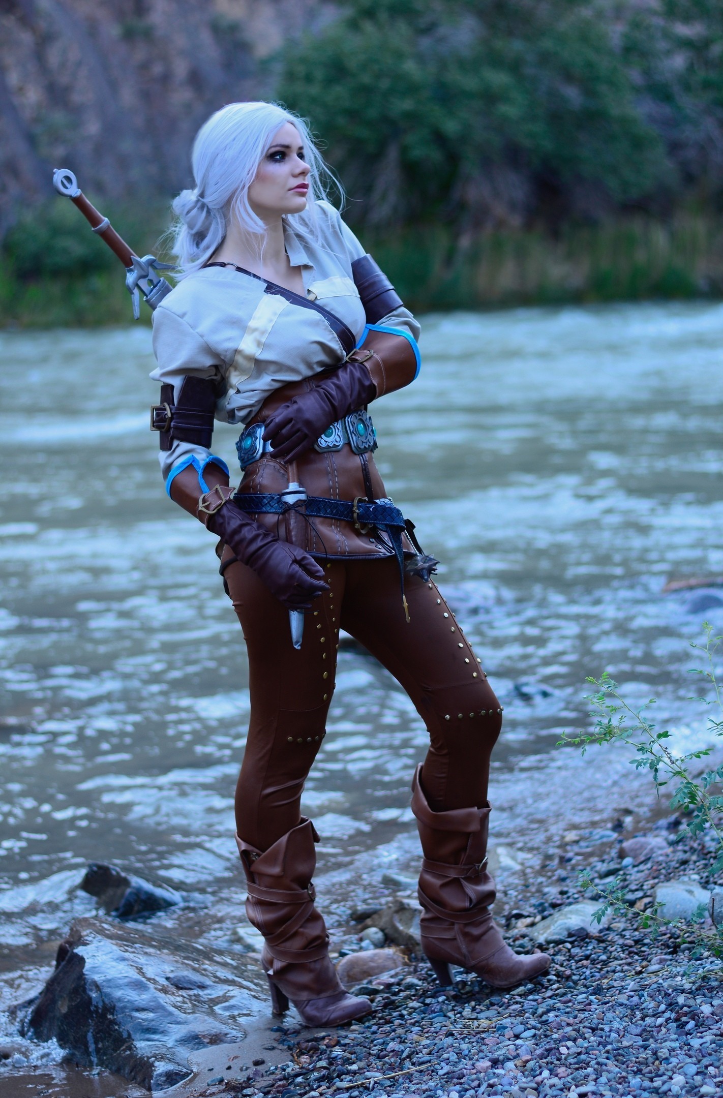 Cirilla Fiona Helen Rhiannon - My, Cosplay, Witcher, The Witcher 3: Wild Hunt, Ciri, Russian cosplay, Games, Computer games, Longpost