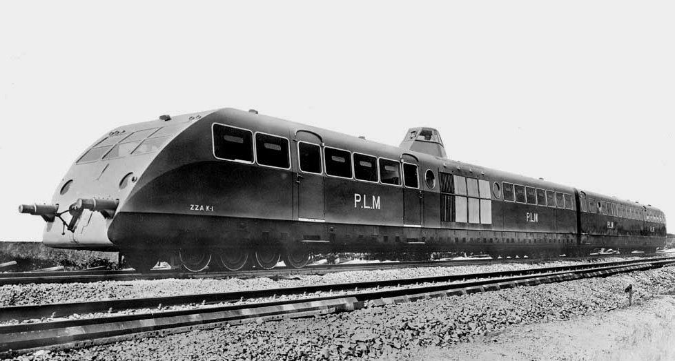 Submarine Bugatti - Railway, Diesel Train, Longpost, Bugatti, France, Industrial Design, Video