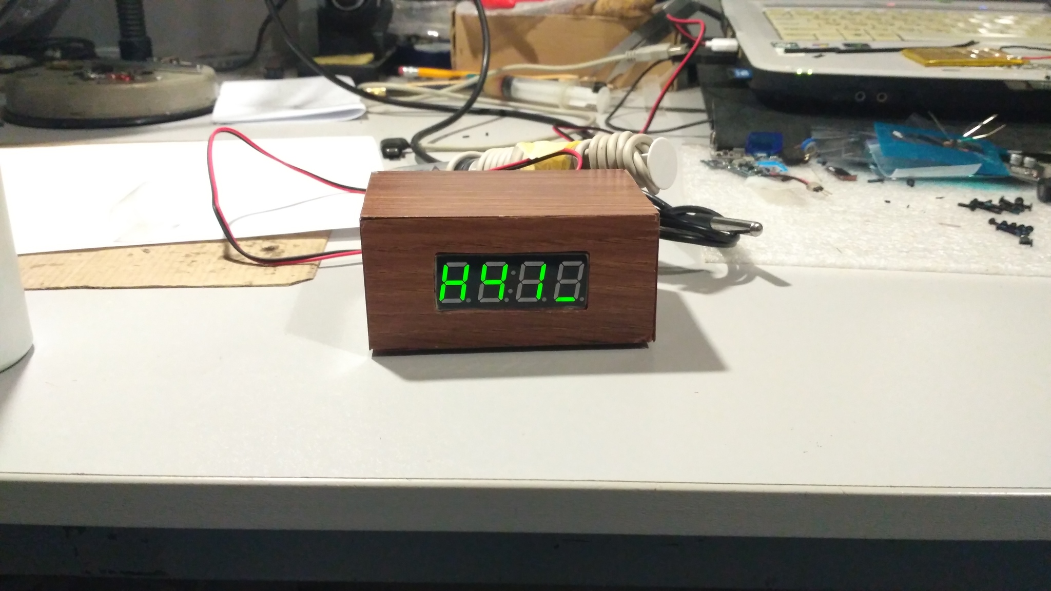 Weather station on ESP8266 - My, Esp8266, Smart House, Longpost, Microcontrollers, Weather station, First post, Video