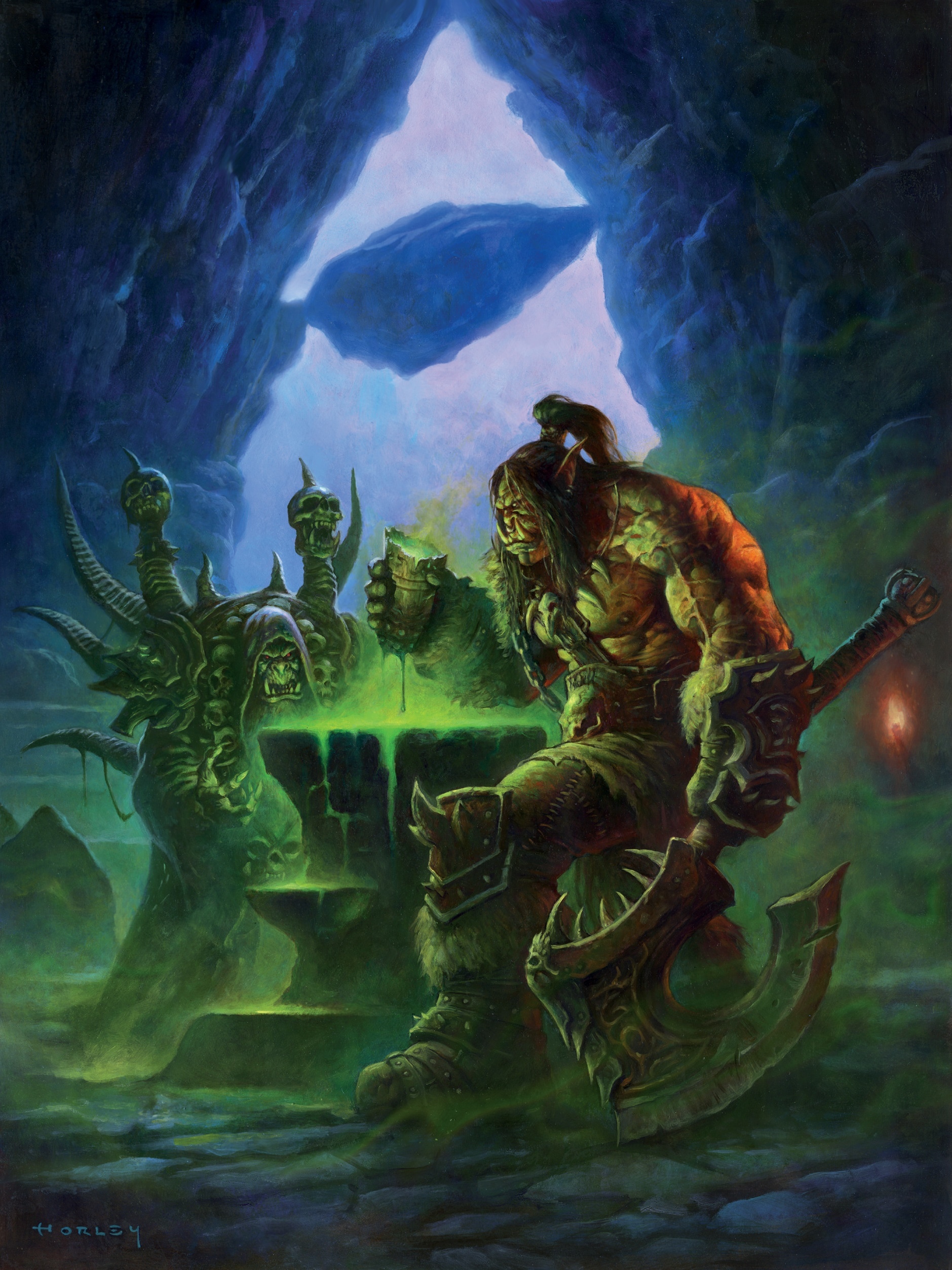 A quick summary of Grom Hellscream. Long road to redemption - My, Longpost, Bayun's bestiary, World of warcraft, Grommash Hell's Creek, Qichao Wang, Shawnfox520, Yanmozhang, Alex Horley