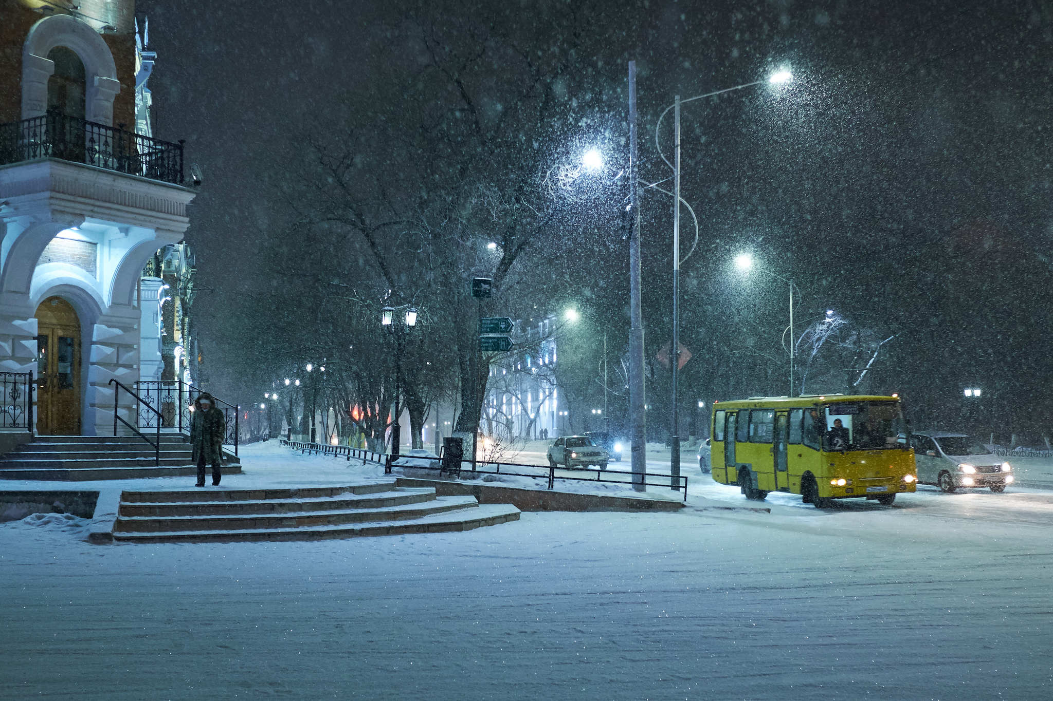 Cнег в Благовещенске - Моё, Фотография, Благовещенск, Снег, Длиннопост