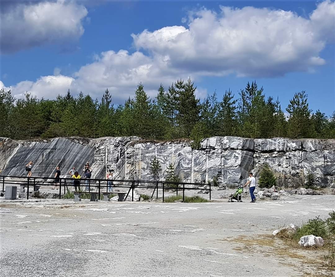 Ruskeala marble quarry of exceptional beauty - Marble, Career, Place, Russia, Video, Longpost