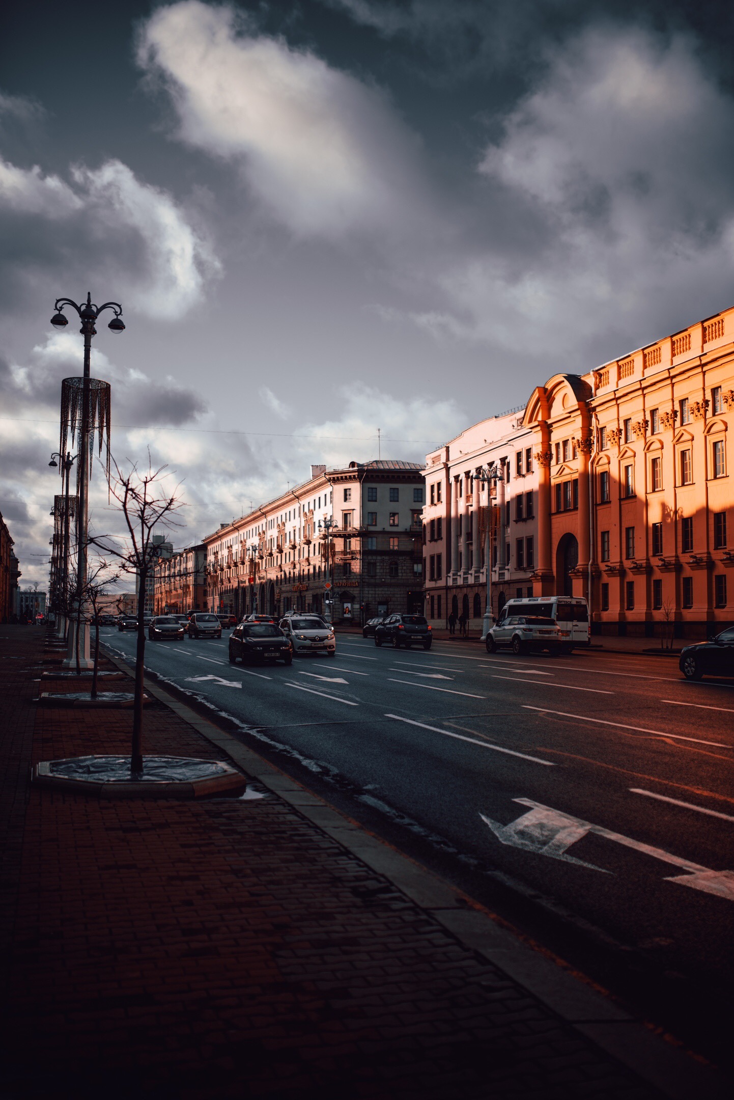 Just evening Minsk - Minsk, From the network, Evening, The photo, Longpost