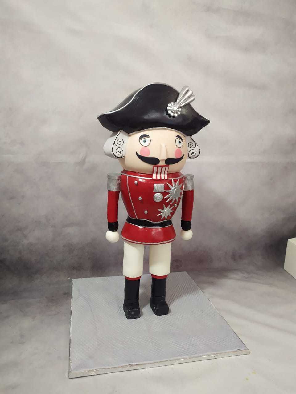 Nutcracker cake - My, Friday tag is mine, Cake, Nutcracker, Longpost