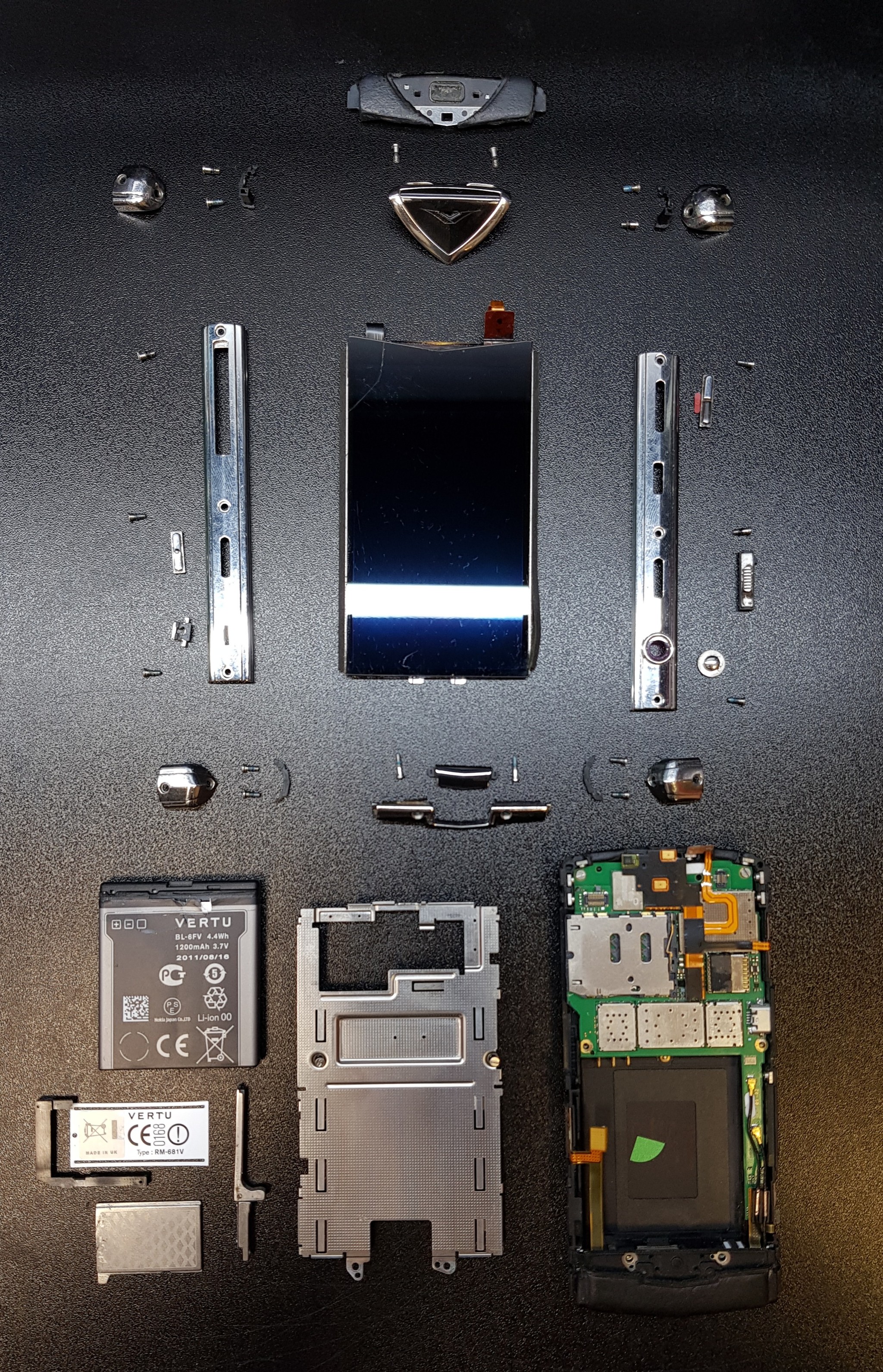 Vertu Constellation T repair - My, Ремонт телефона, Vertu, Service center, Longpost