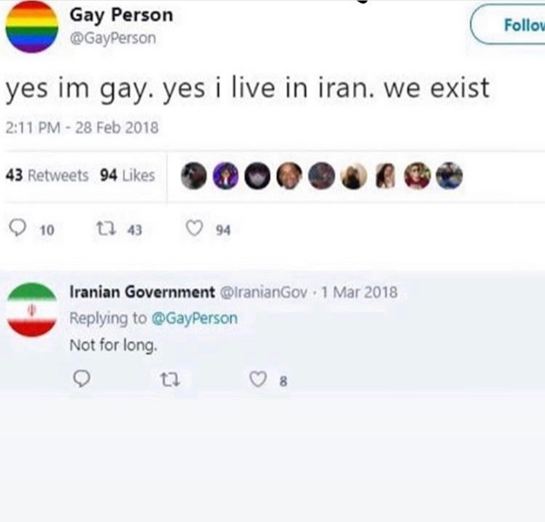 You can't escape fate - Reddit, Translation, Correspondence, Iran, LGBT, Humor