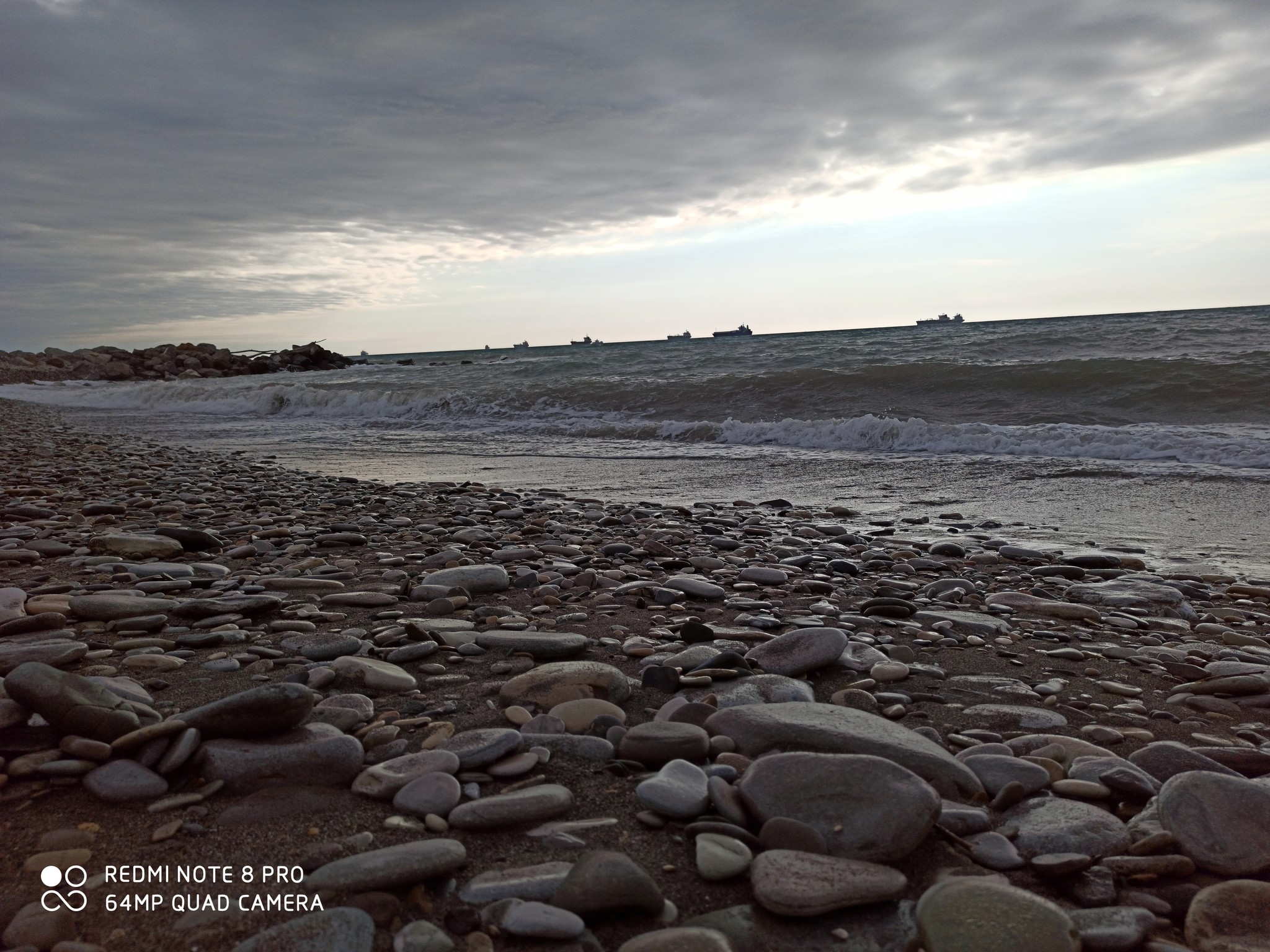 December Sea - My, Black Sea, Winter, Tuapse, Longpost