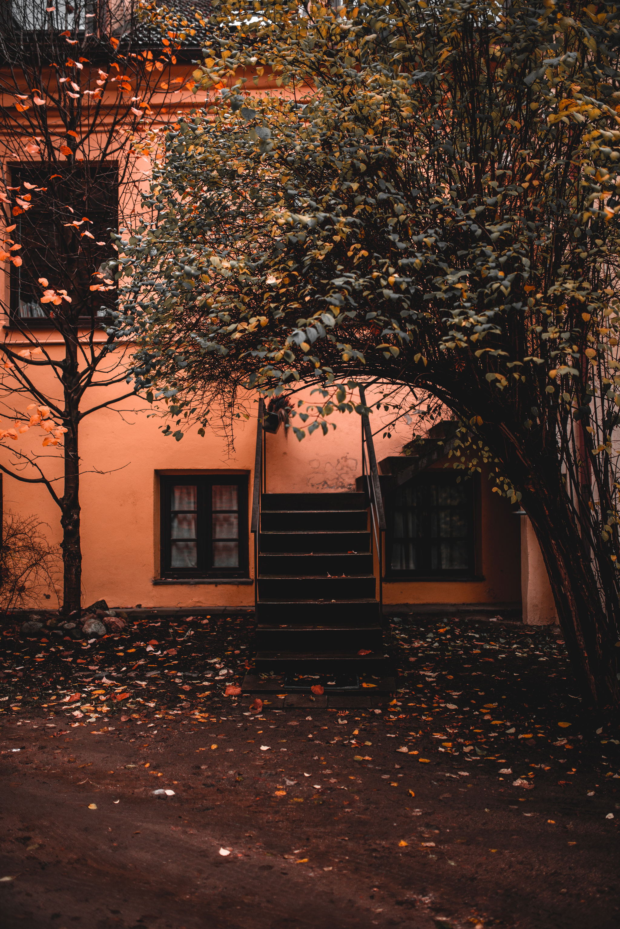 Backstreets of Vilnius - My, Vilnius, Lithuania, Autumn, The photo, Photobritish, Nikon, Longpost