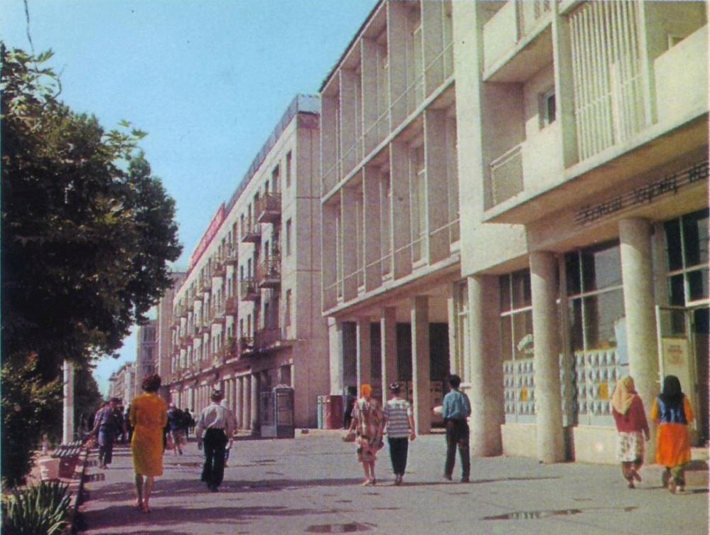 Dushanbe, early 1970s - the USSR, Dushanbe, Longpost, 70th