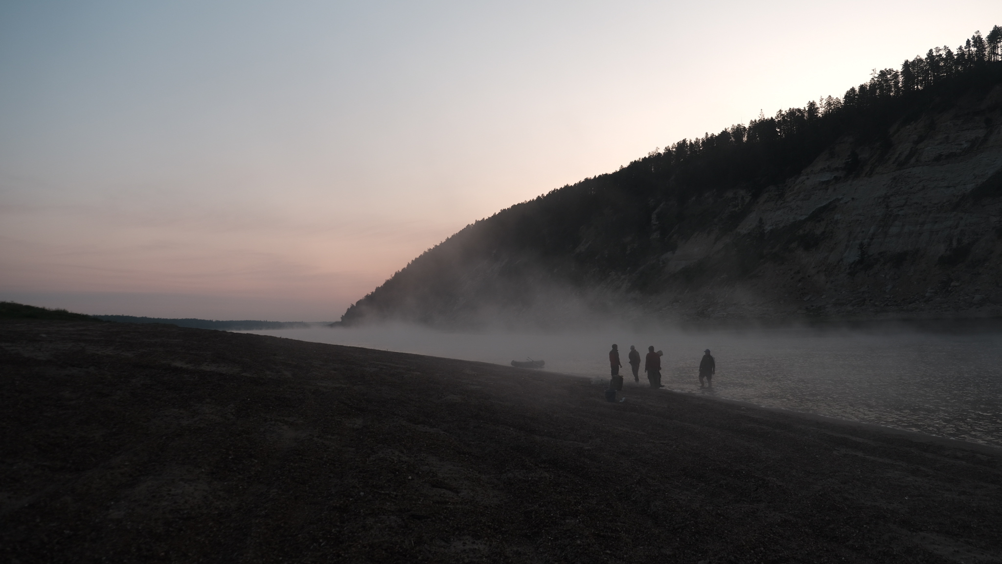 Fishing in Amga - My, Yakutia, Fishing, Amga