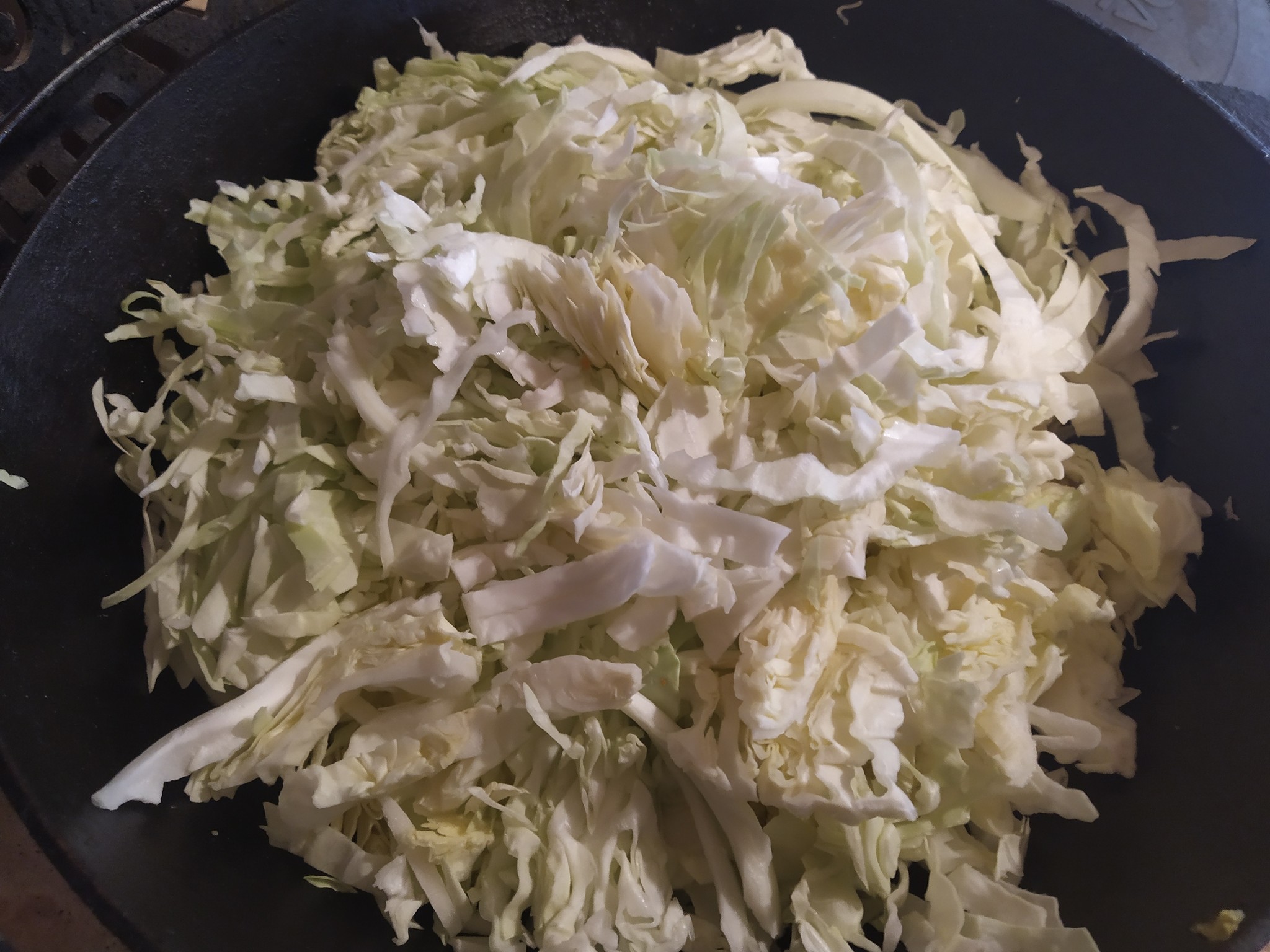 Stewed cabbage with freshly smoked ribs - My, Food, B-B-Q, Braised cabbage, Ribs, Pork ribs, Longpost, Smoking, Recipe, Cooking