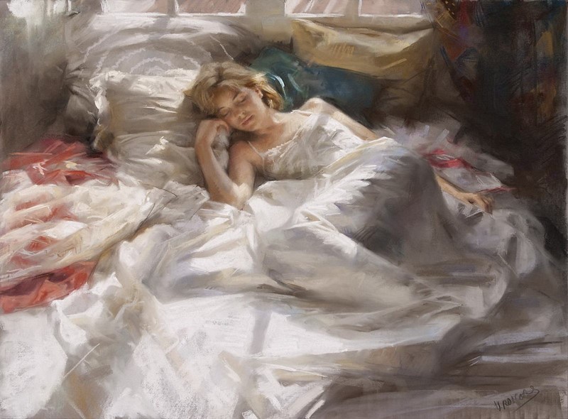 Artist Vicente Romero Redondo. Coincidences with other posts removed - NSFW, Vicente Romero Redondo, Artist, Painting, Pastel, Spain, Longpost