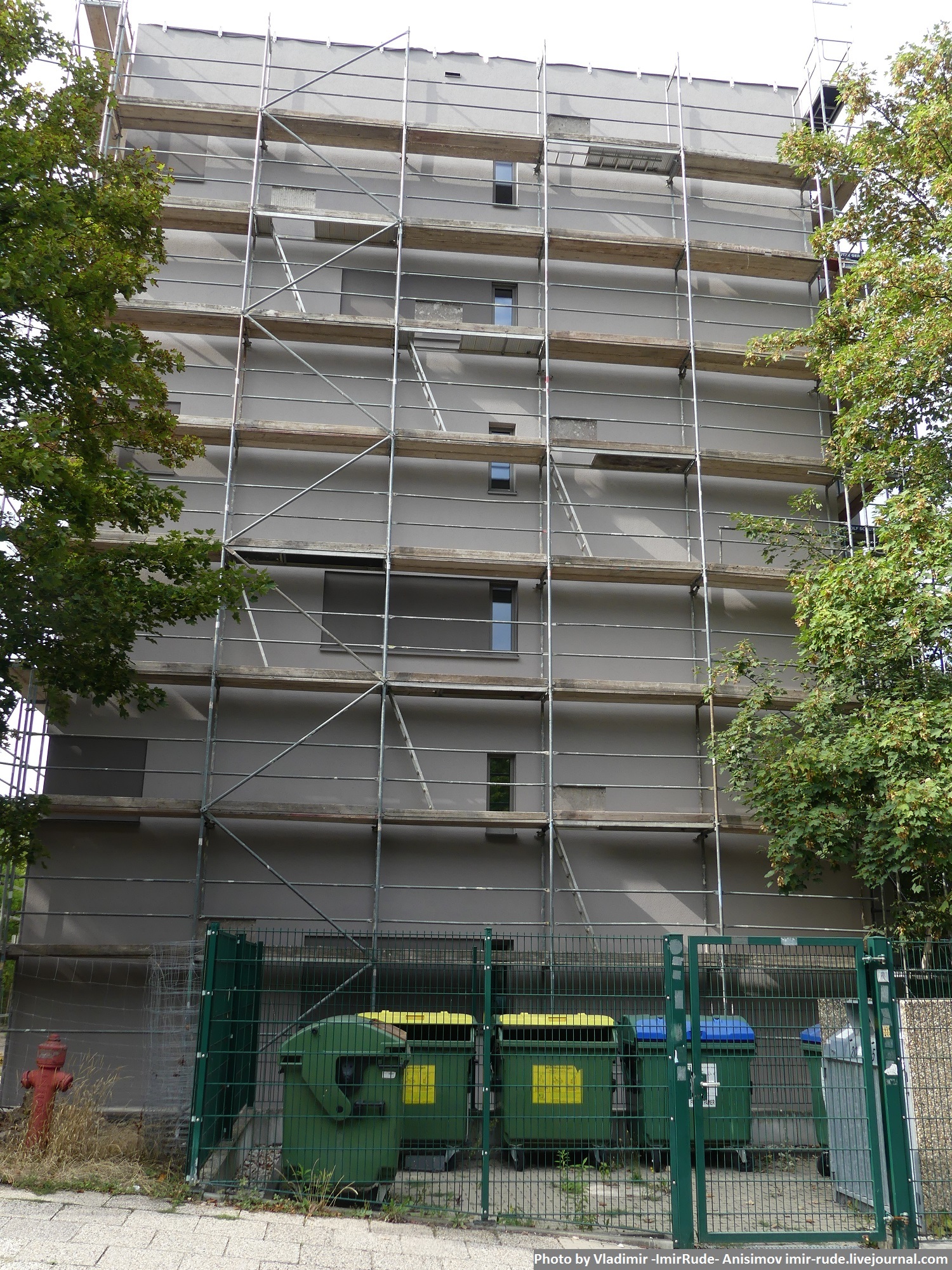 #96: Renovation of a German panel house: photo of the process - My, Germany, Renovation, Repair, Beautification, Longpost