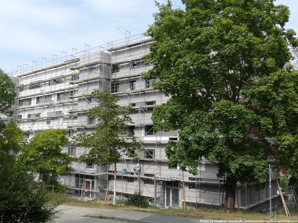 #96: Renovation of a German panel house: photo of the process - My, Germany, Renovation, Repair, Beautification, Longpost