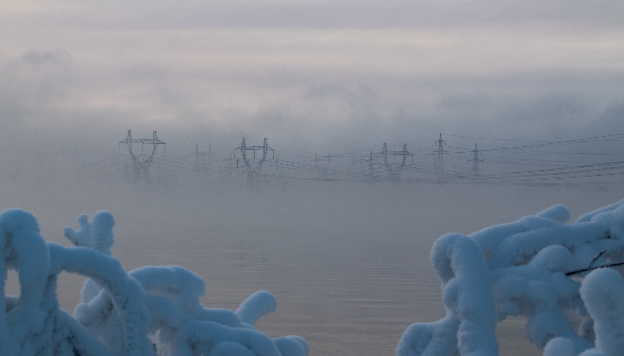 Generator of Surgut clouds. Surgutskaya GRES - My, KhMAO, Surgut, Gres, Nikon, Nikon d5300, Longpost