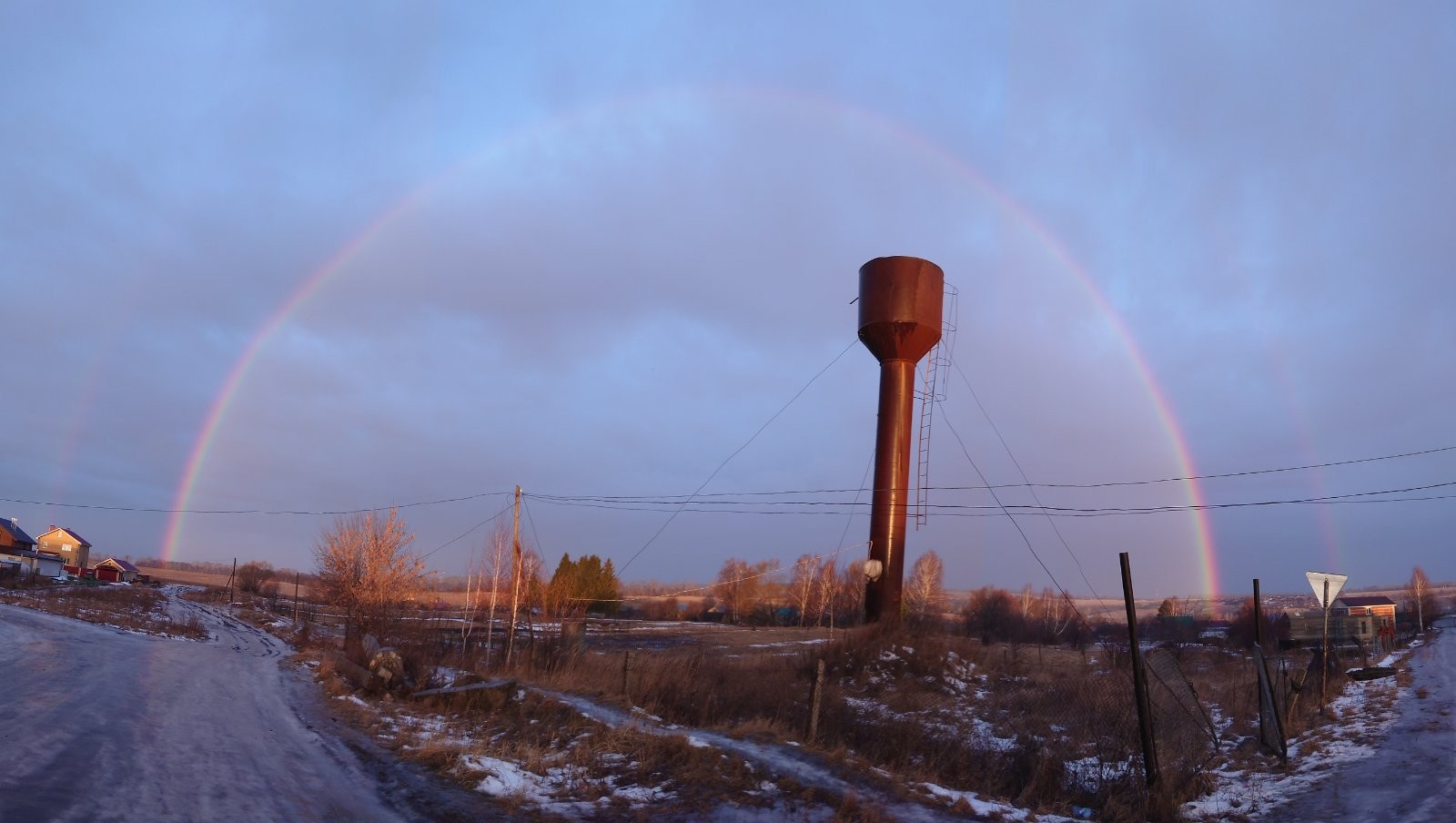 Rainbow in December - Rainbow, The winter is coming, Longpost