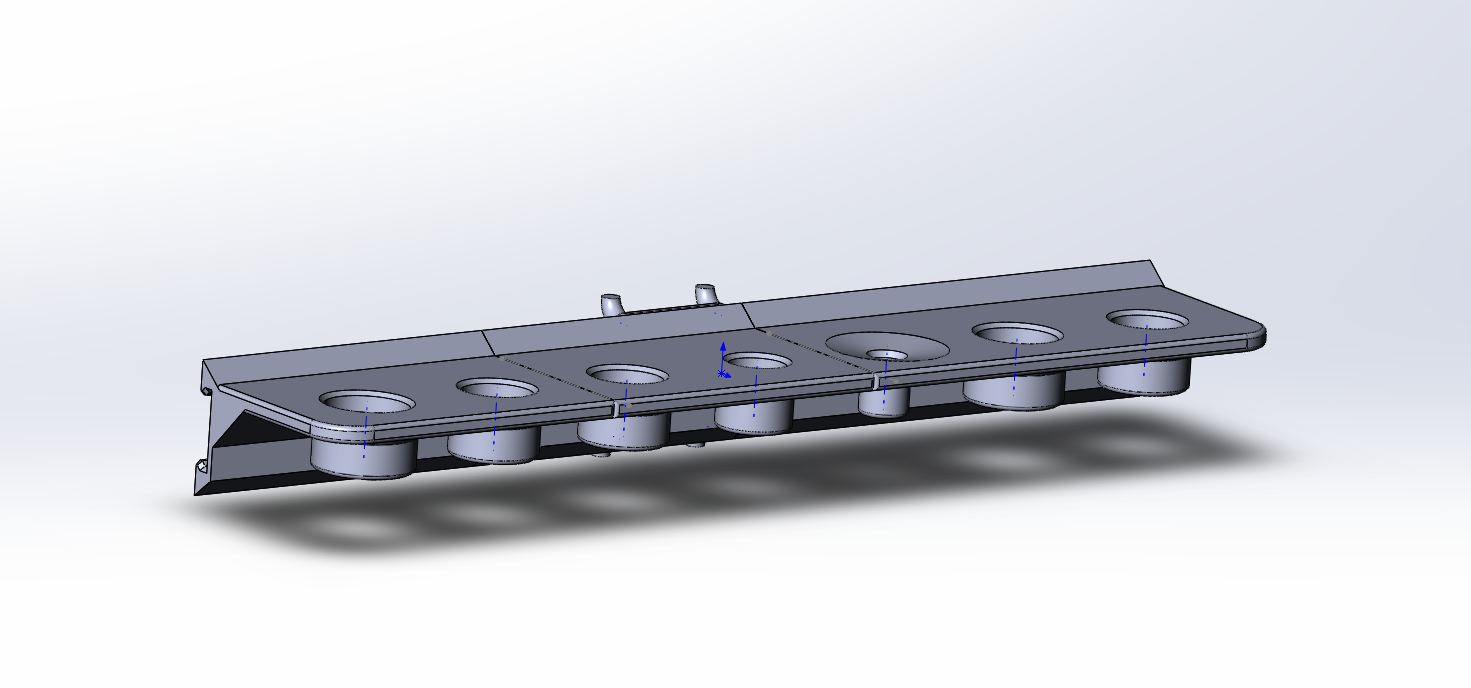 Reinforced mounting system on the perforated panel - My, 3D printer, 3D печать, Tools, Video, Longpost