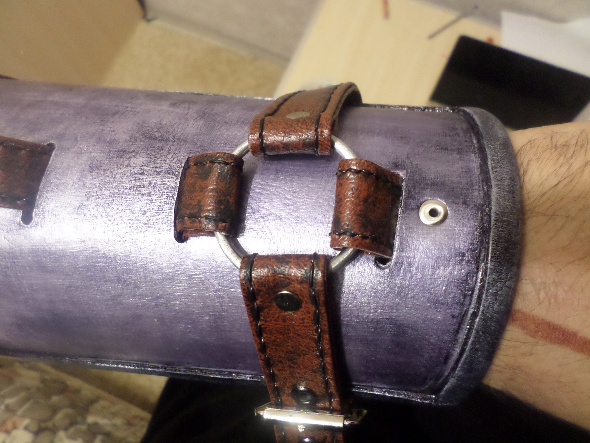 Witcher Bracers of the Witchbear School (part 1) - My, Witcher, Armor, Bracers, Needlework with process, With your own hands, Cosplay, Longpost