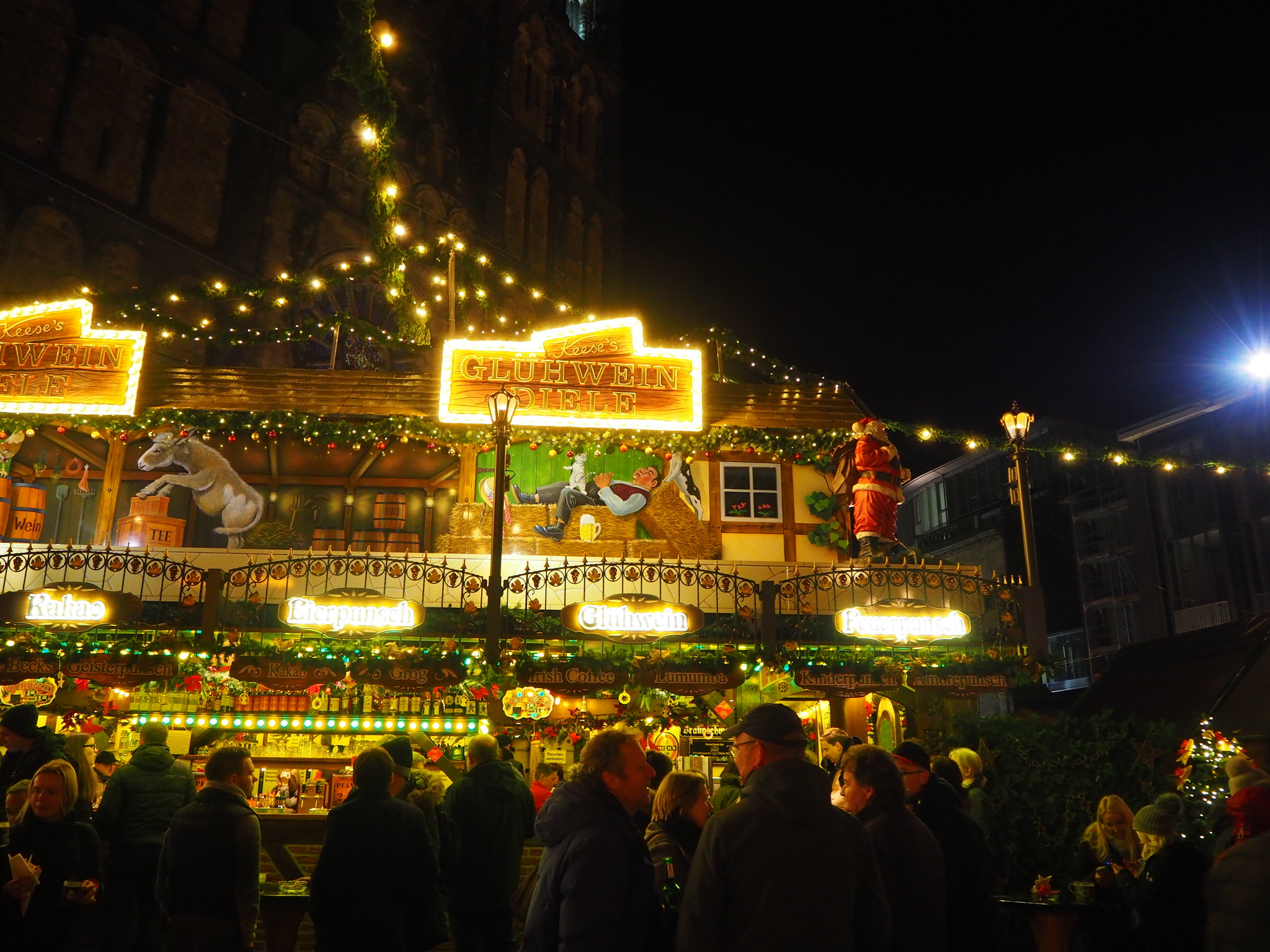 Cultural exchange #0. Christmas market in Bremen - My, Germany, Fair, Bremen, Christmas, Longpost