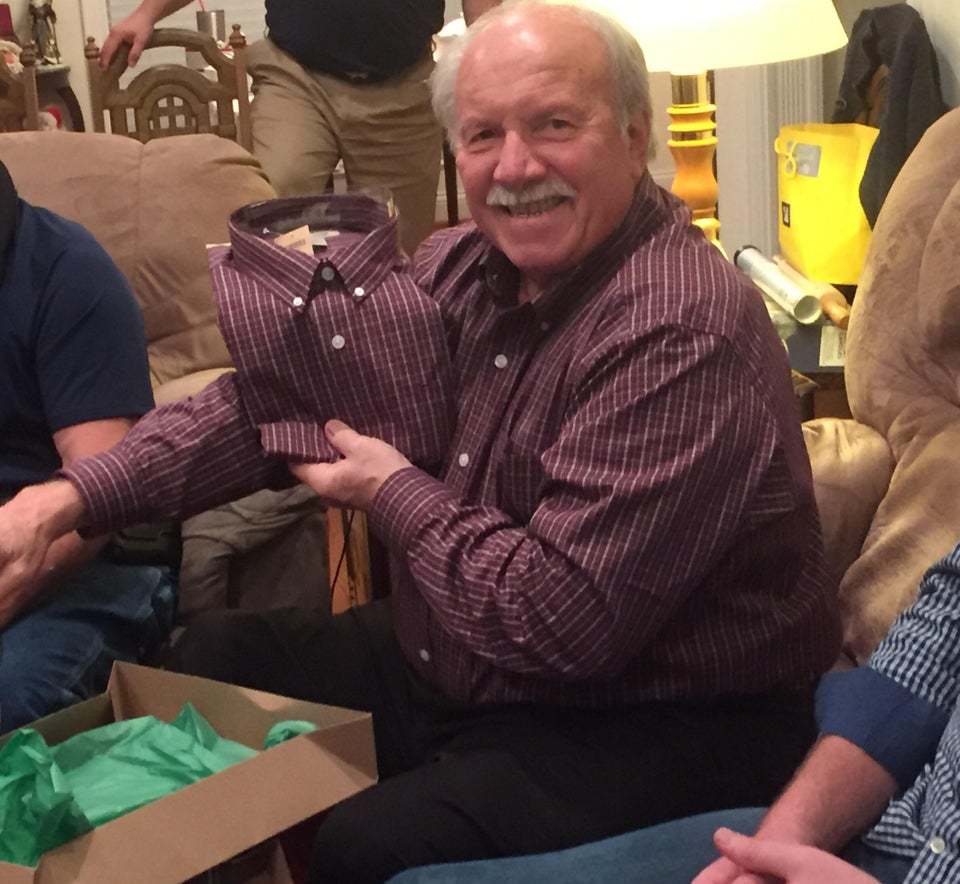 Present - Presents, New Year, Humor, Family, Shirt, Grandfather