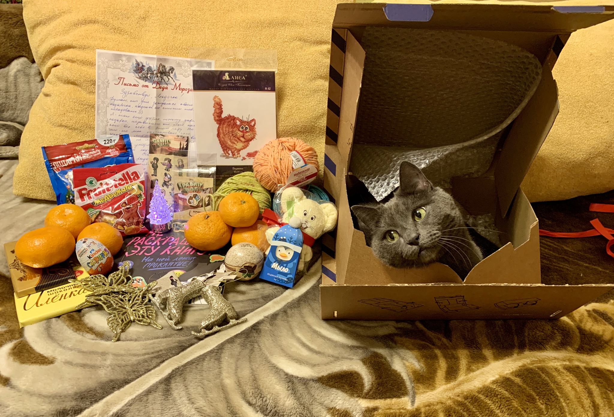 ADM 2019/2020 Moscow - Chelyabinsk - My, Secret Santa, Gift exchange, Gift exchange report, Longpost