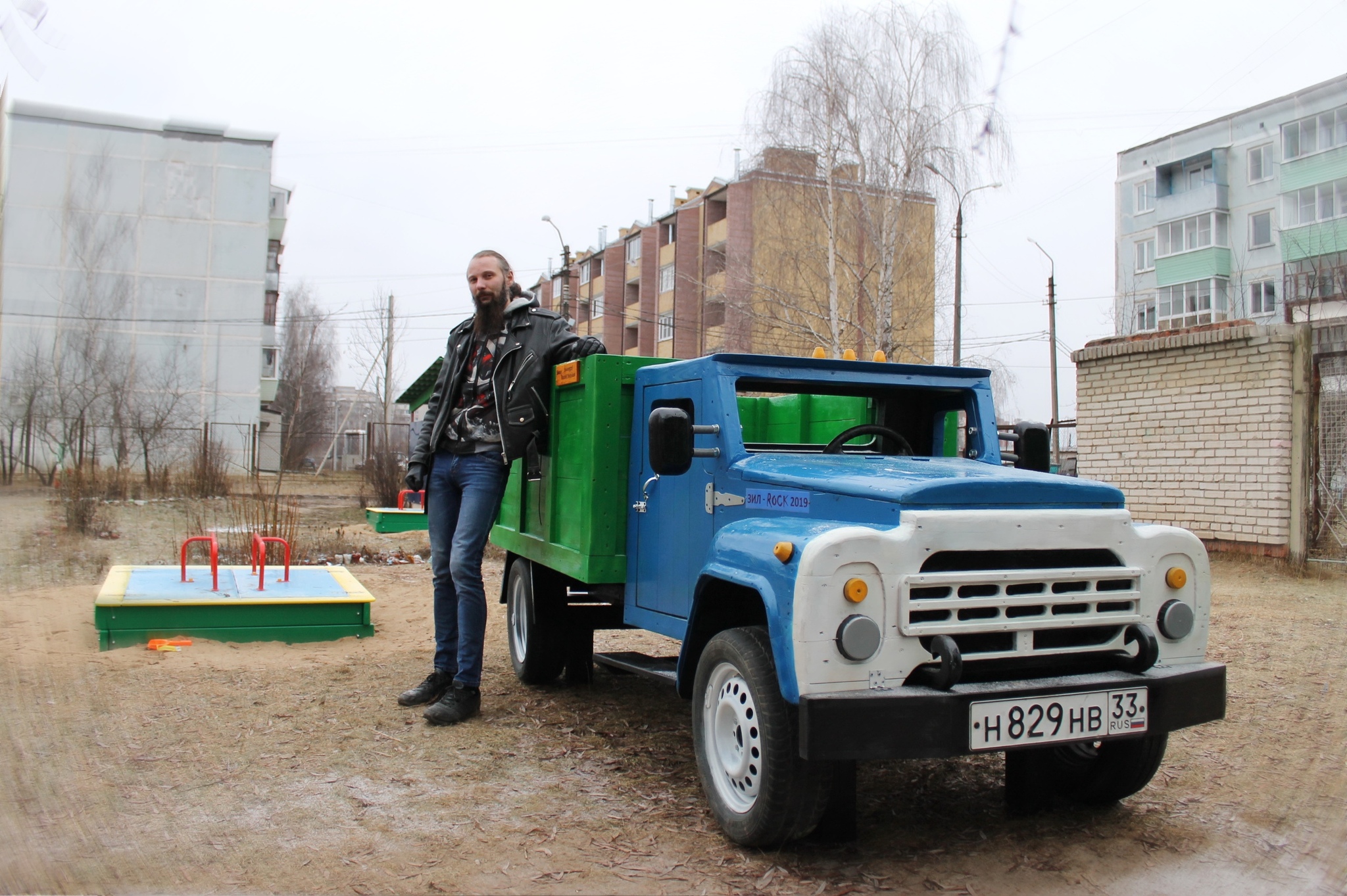 Truck No. 2 for a kindergarten in the city of Kovrov - Zil, Kindergarten, Truck, Longpost