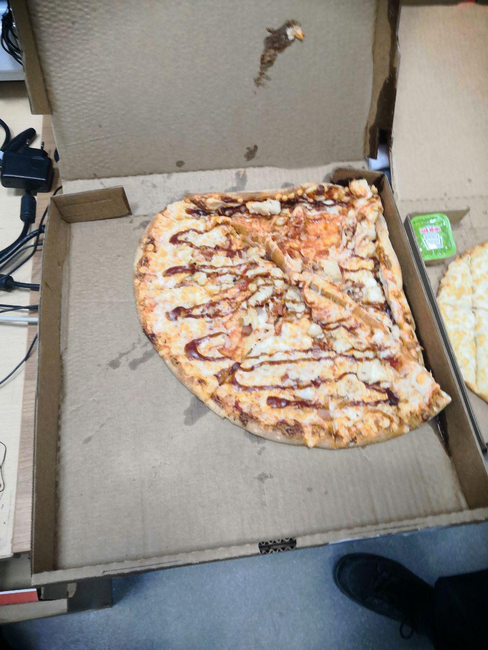 Pizza from Papa John's, Deliveri delivered... - My, Delivery Club, Pizza, Longpost