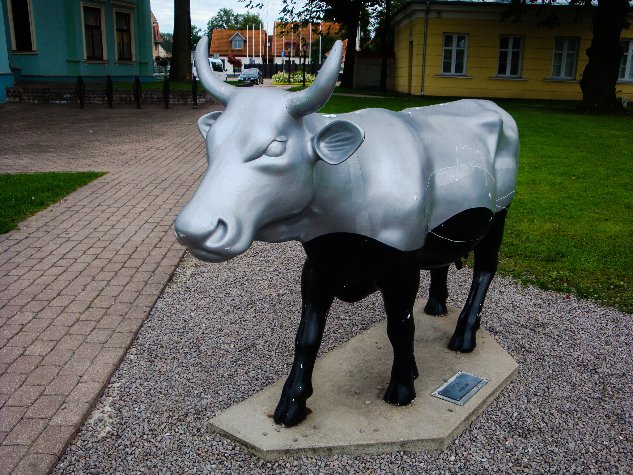 Cows and linear algebra - My, Cow, Algebra, Travels, Latvia, Ventspils, Longpost