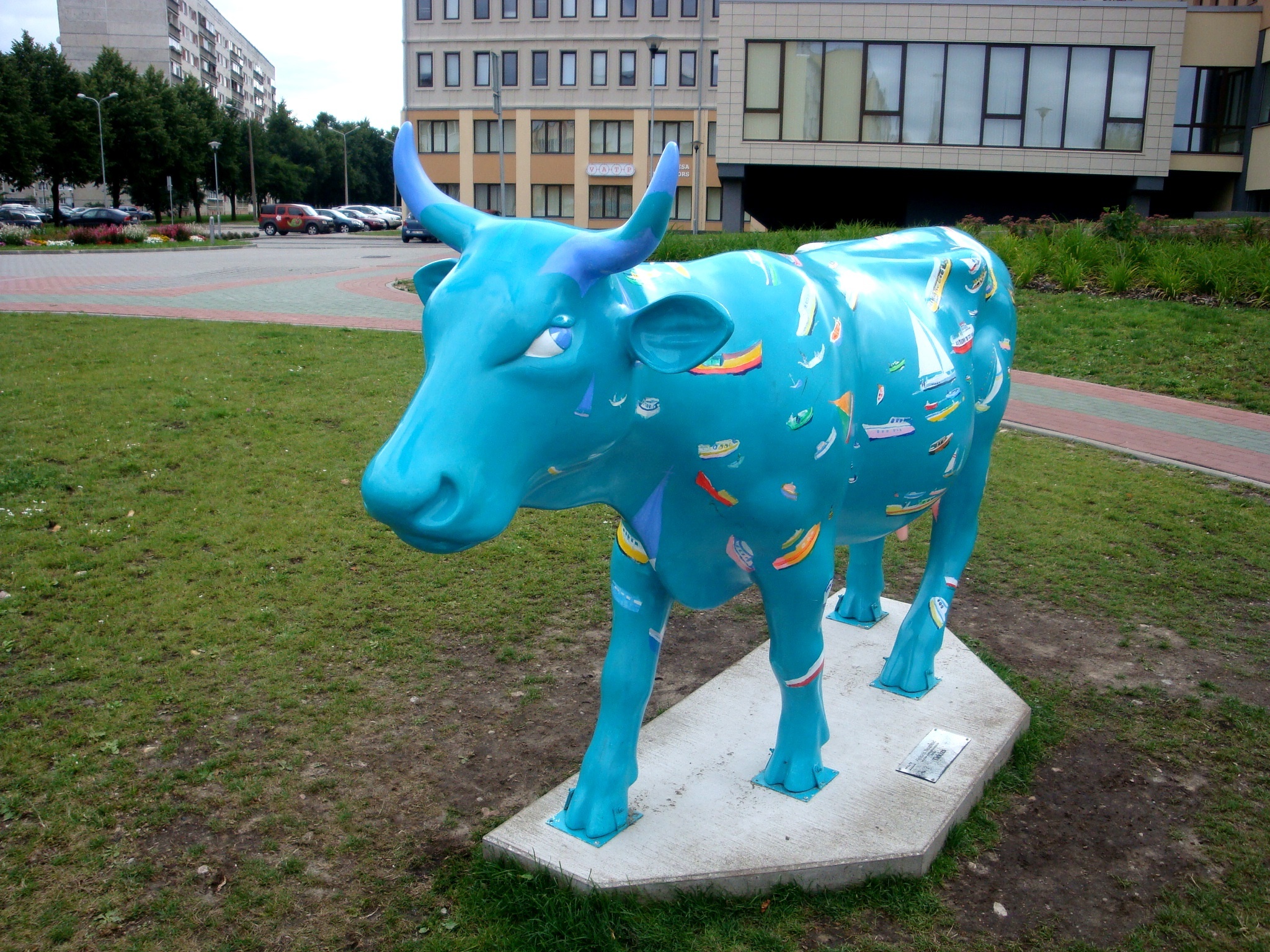 Cows and linear algebra - My, Cow, Algebra, Travels, Latvia, Ventspils, Longpost