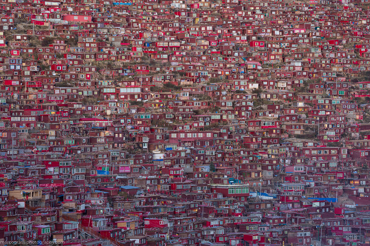 Hive - China, Village, Building, The photo, Longpost, Tibet, Buddhists