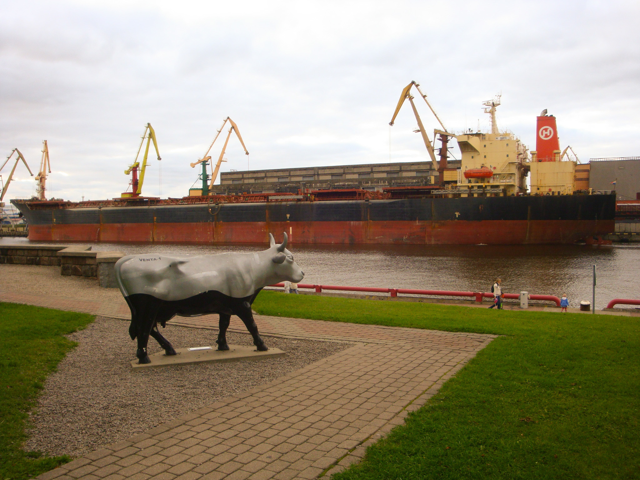 Cows and linear algebra. Continuation - My, Cow, Ventspils, Travels, Latvia, Algebra, Longpost