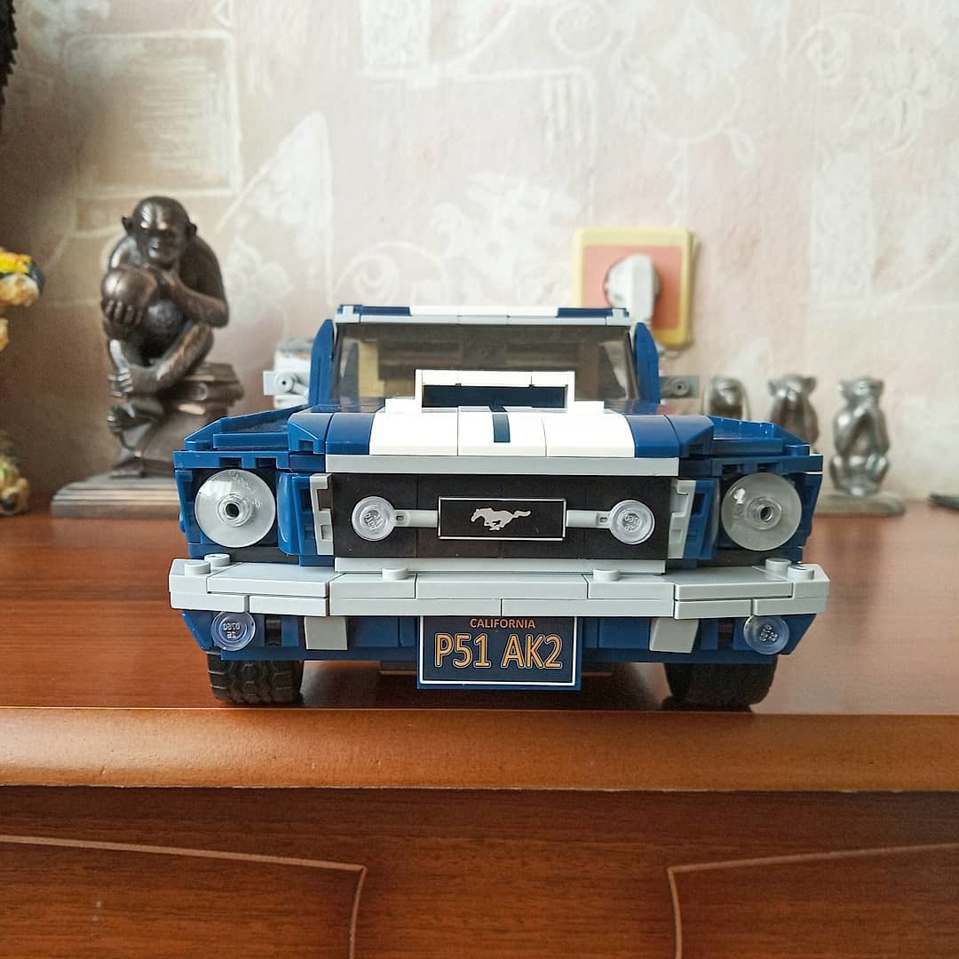 Assembly of Ford Mustang GT 1967 (Lepin, 21047) [Option-1 & 2] - My, Ford Mustang GT, Ford mustang, Constructor, Lepin, Longpost