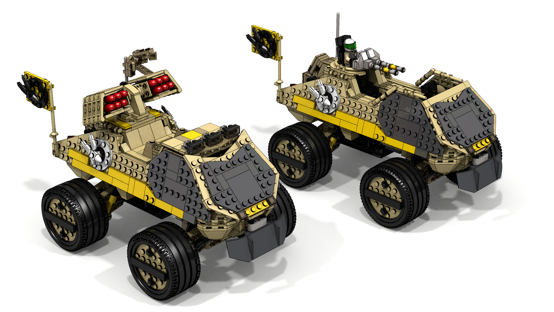 C&C3: KW в виртуальном Лего - Моё, LEGO, Ldd, Самоделки, Конструктор, Command & Conquer, Длиннопост