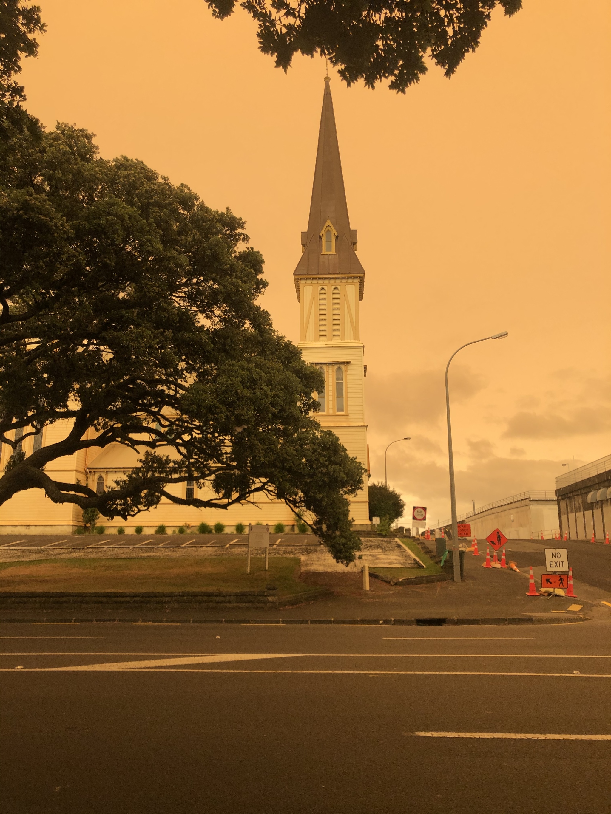 Has the apocalypse already arrived? - My, New Zealand, Australia, Fire, The photo, Apocalypse, Longpost