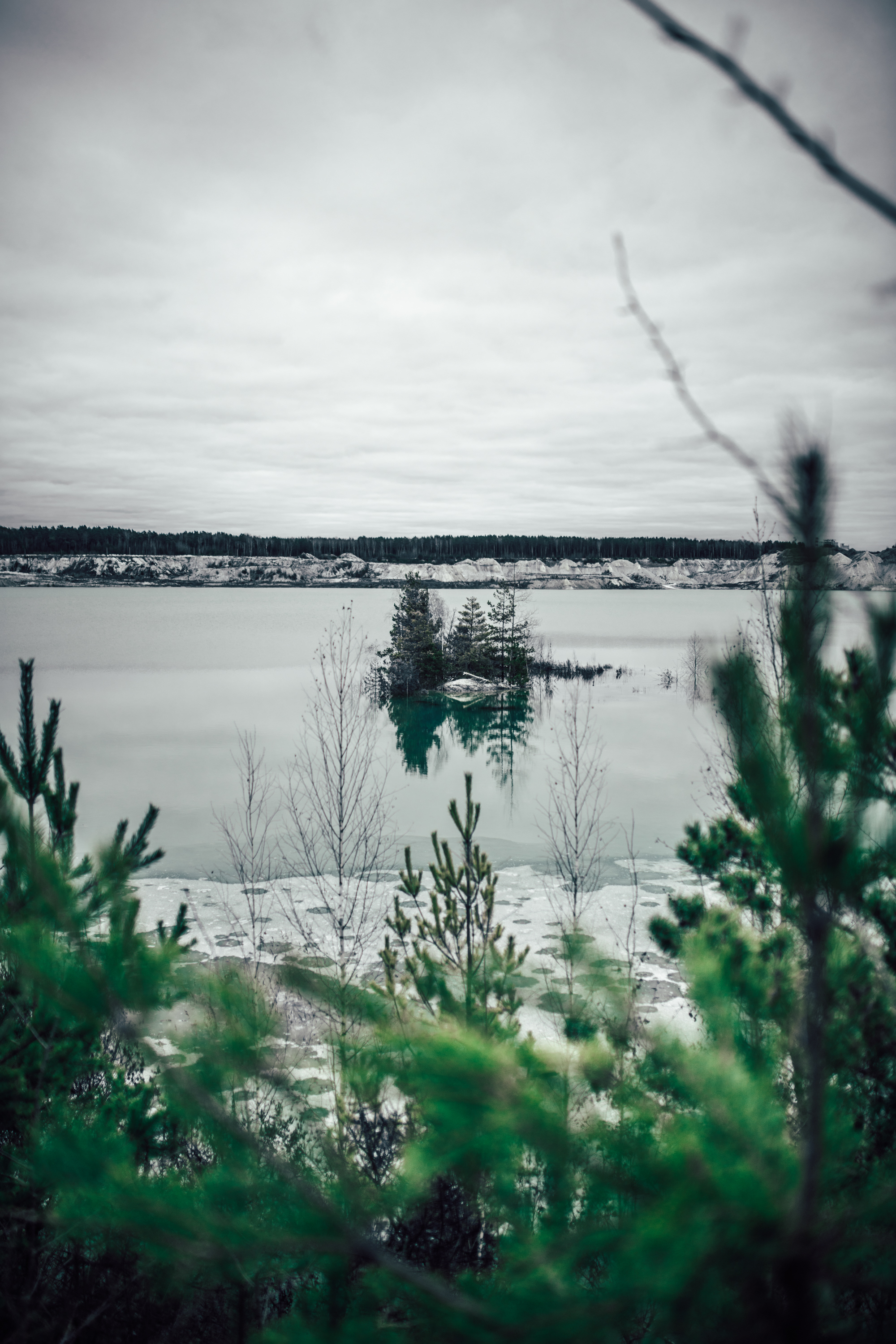 Abandoned quarries in Mogilev, Belarus - My, Republic of Belarus, Career, Chalkpit, Mogilev, The photo, Lake, Nature, Longpost