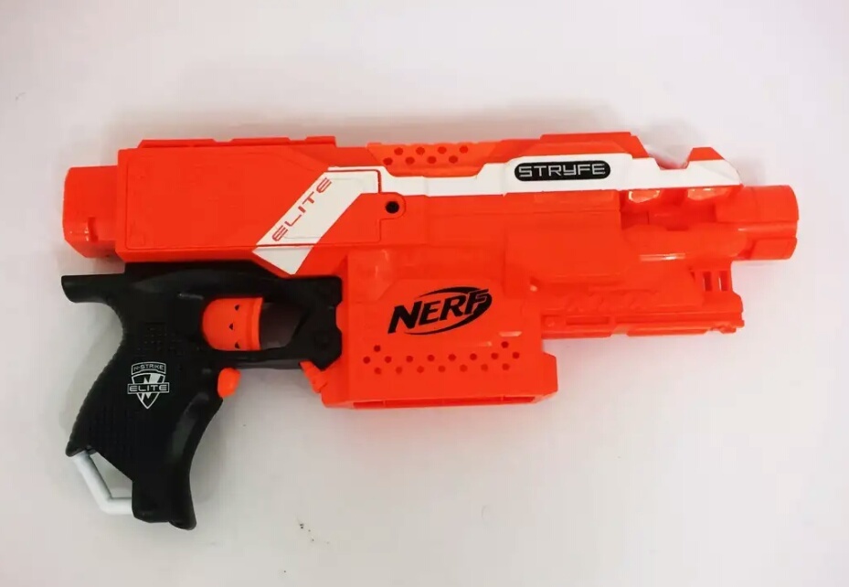 Nerf blaster in Tesla Cybertruck style - My, Tesla, Tesla cybertruck, Blaster, Nerf, Upgrade, With your own hands, Hobby, Needlework with process, Video, Longpost