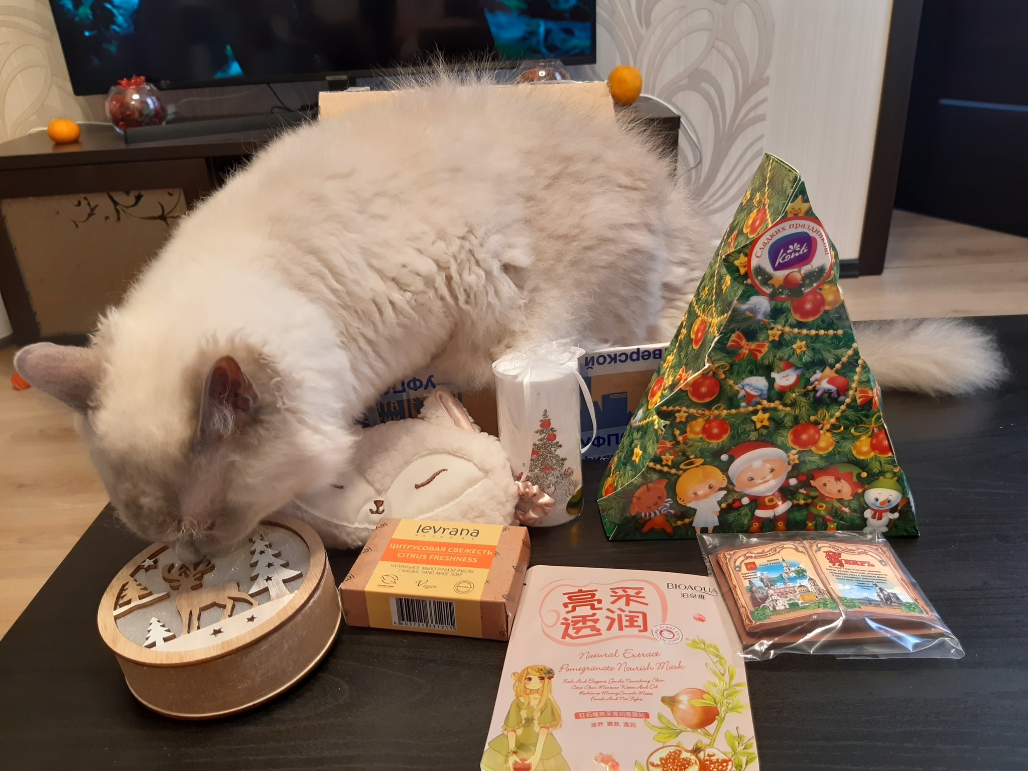 Exchange from Mirrochka 19/20. Tver-Lobnya - Gift exchange, Secret Santa, New Year's exchange from Mirrochka, Presents, New Year, Longpost