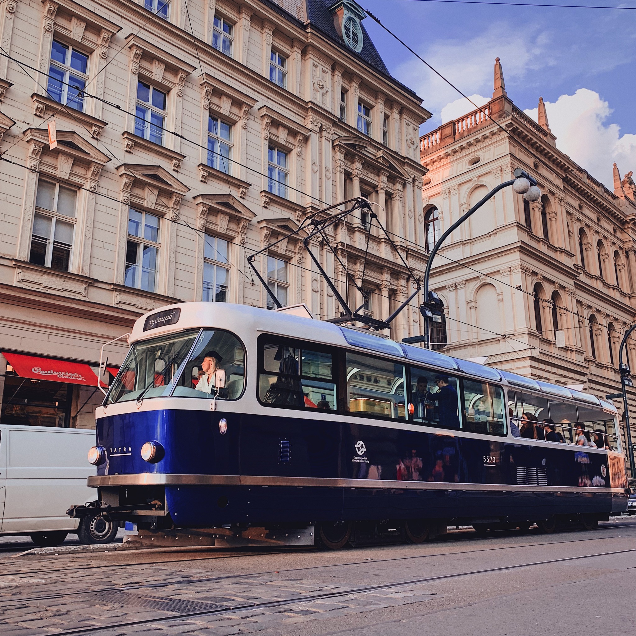 An unusual idea where to celebrate a birthday or wedding in Prague - My, Prague, Czech, Modernization, Tram, Electric transport, Tatra