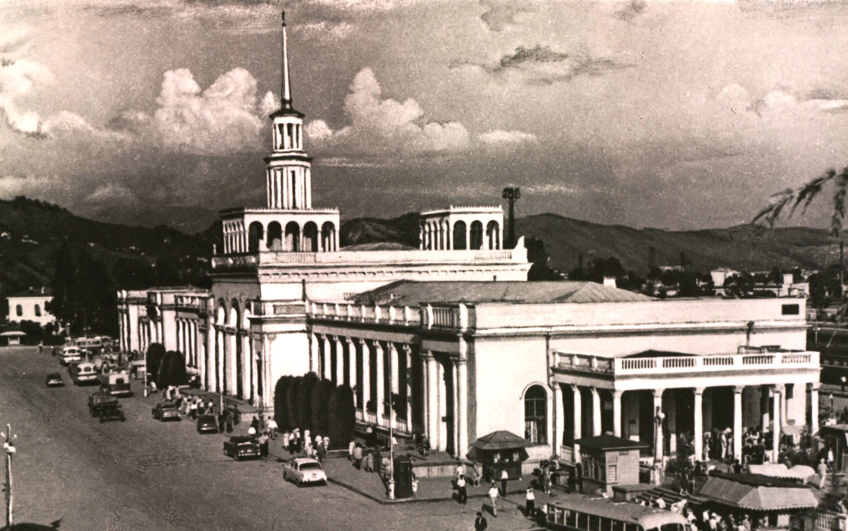 Architecture of the USSR: Sukhumi Station - the USSR, Architecture, Sukhum, Abkhazia, Longpost