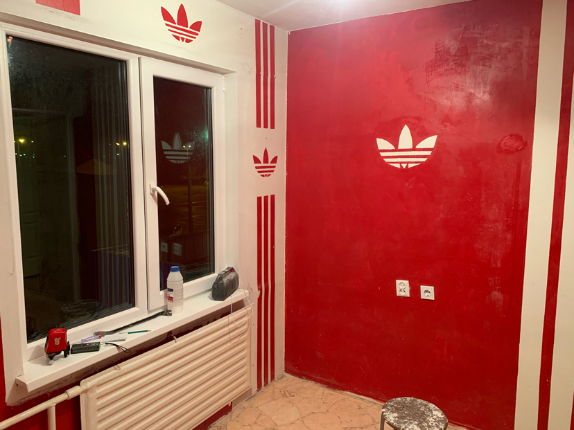 Adidas lifestyle or clean kitchen! - Kitchen, Repair, Red