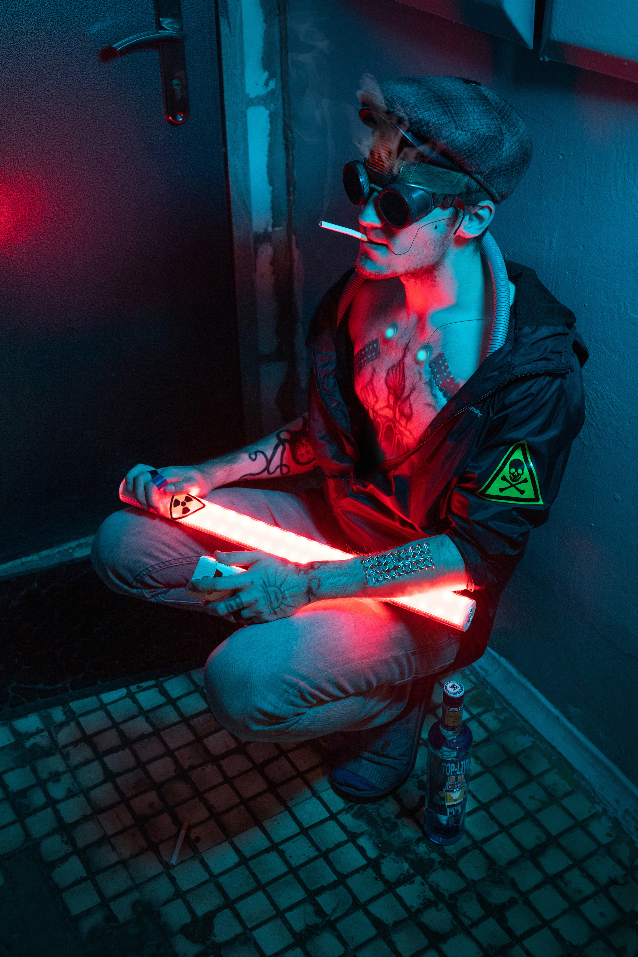 Cybergoblin - Gopniks, Russia, Cyberpunk, Longpost, The photo