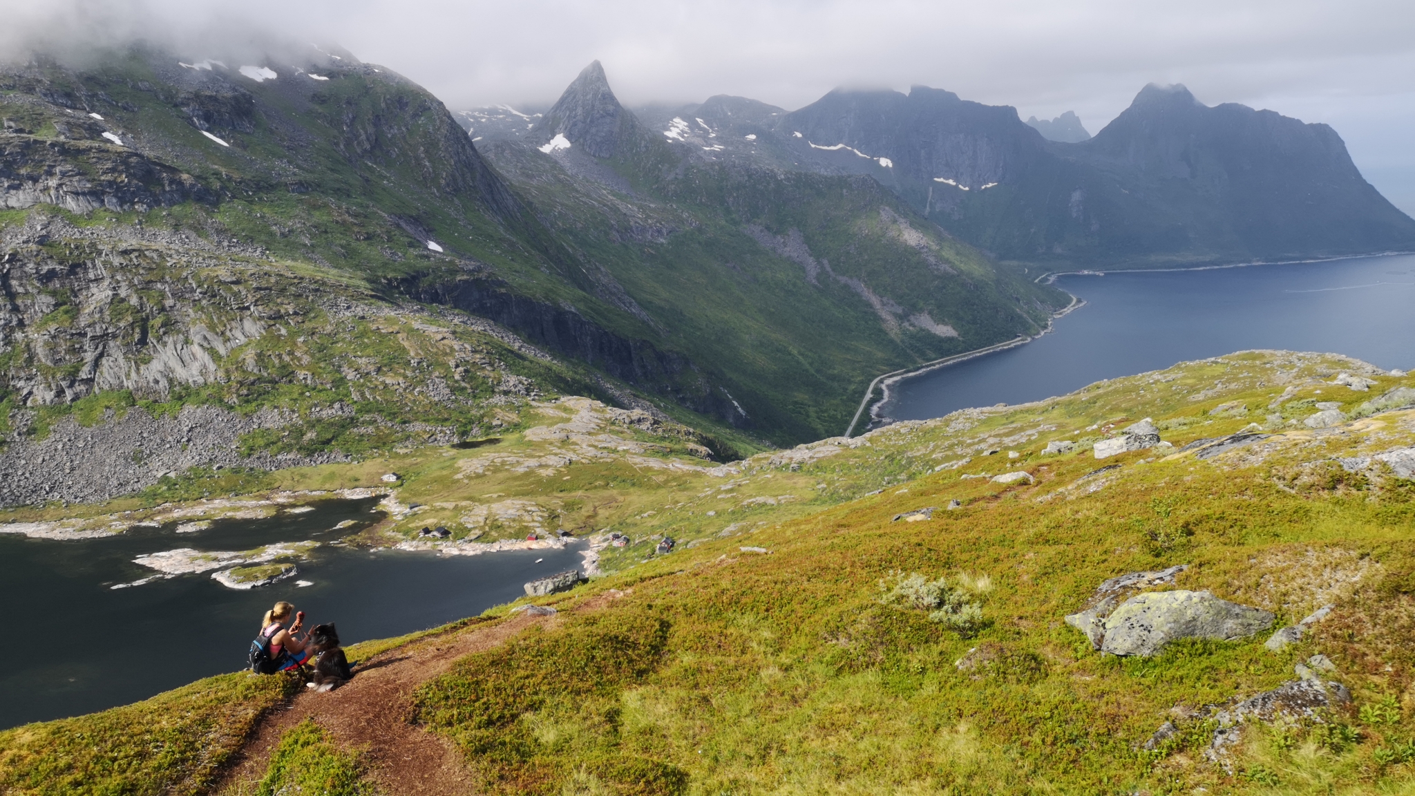 On a motorcycle in Norway. Hiking in the mountains. Lofoten, Senja - My, Norway, Hiking, The mountains, Lofoten, Senya, Video, Longpost