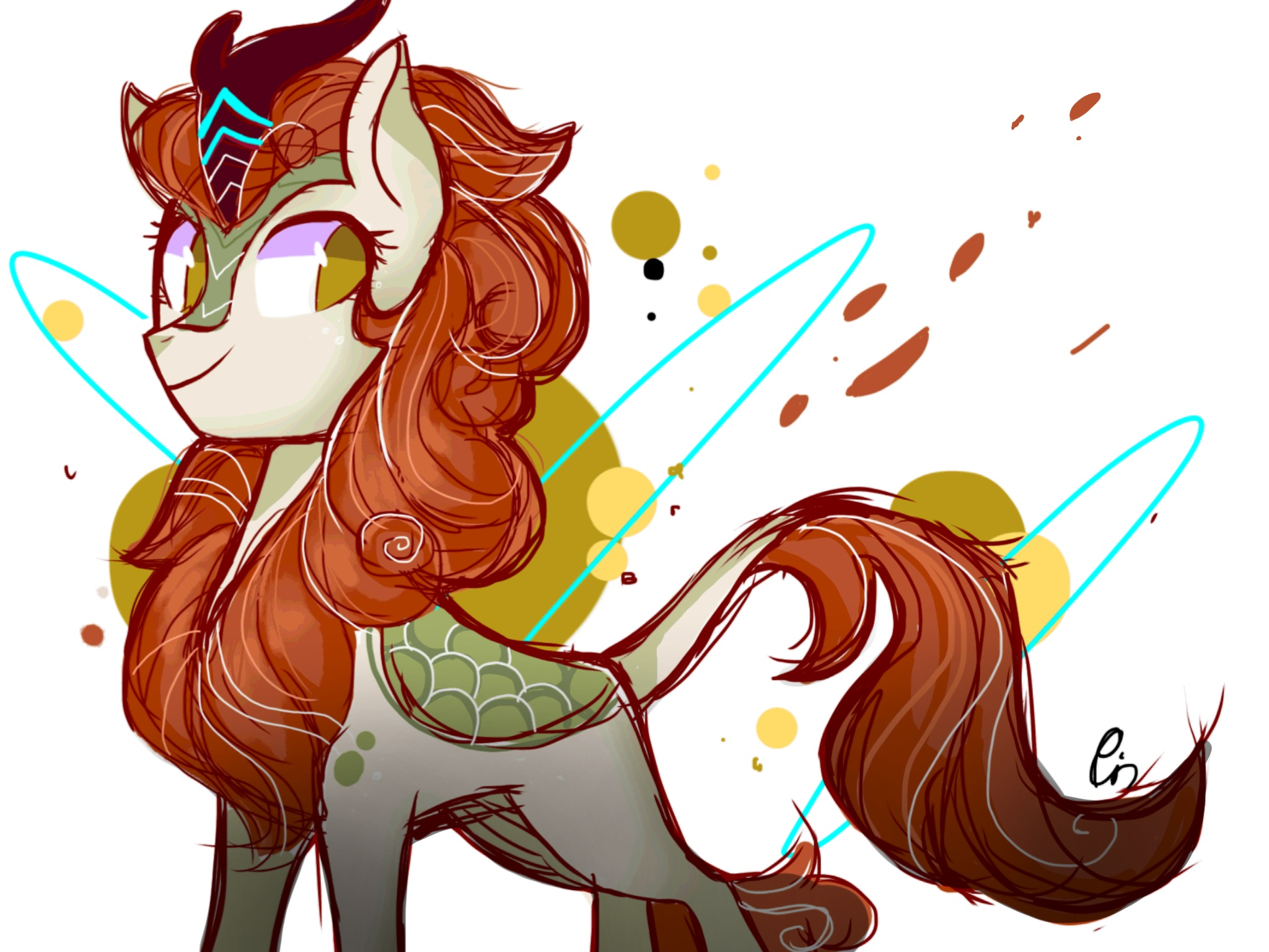 Kirin_ka - My little pony, MLP Kirin, Autumn blaze