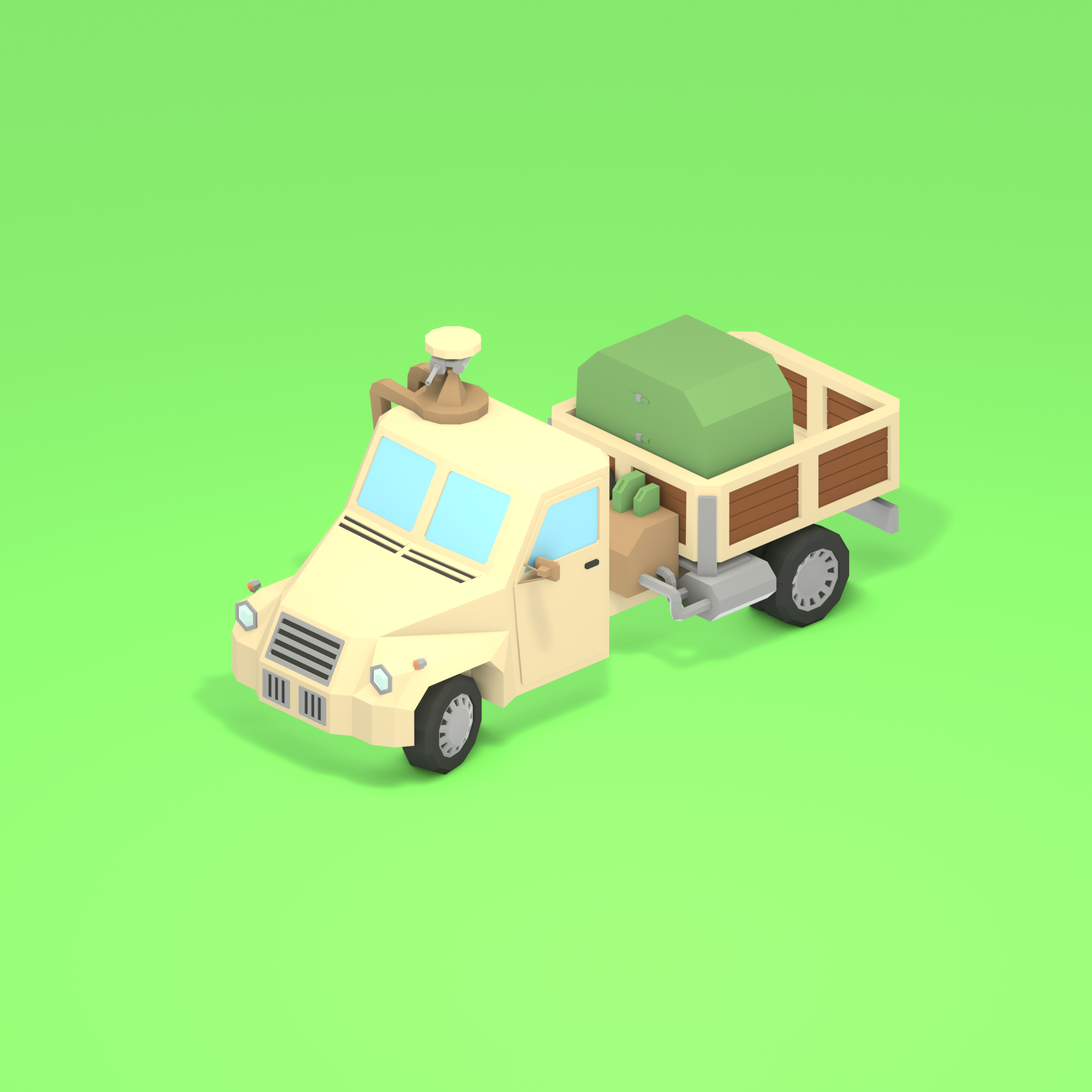 My low poly illustrations - My, Blender, Low poly, 3D, 3D modeling, Illustrations, Art, Longpost