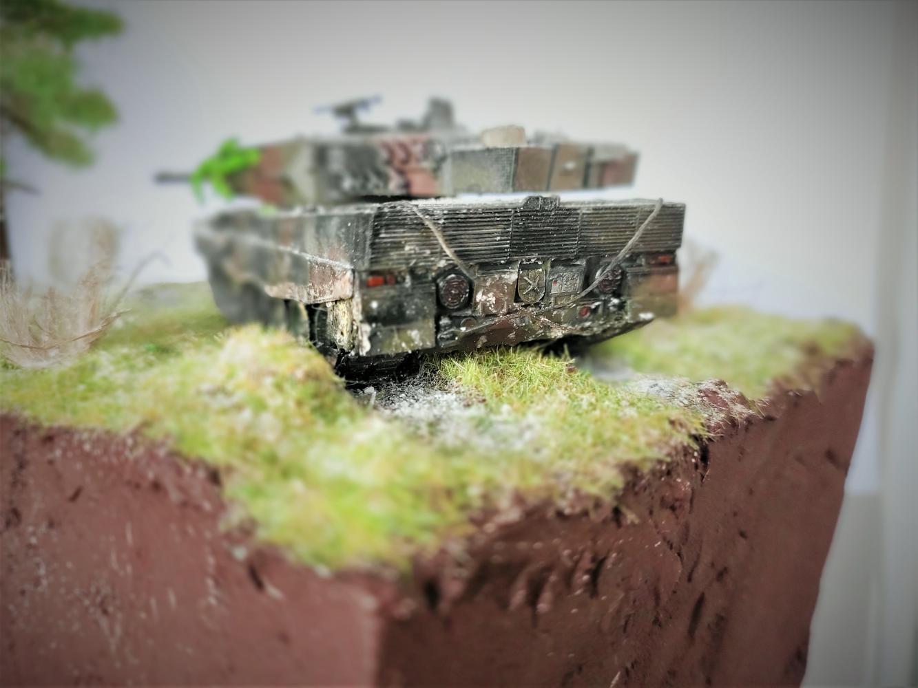 Diorama Lost... | Diorama Leopard 2a5/Is 2 - My, Diorama, IS2, Star, Revell, Video, Longpost